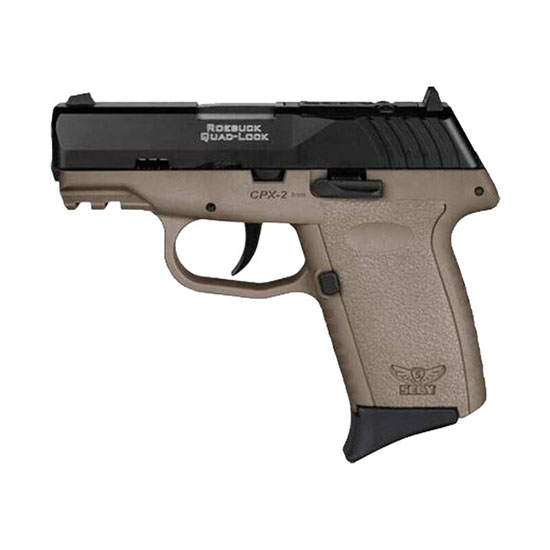 SCCY CPX-2 9MM FDE BLK NMS RED DOT READY 10RD - Pistols